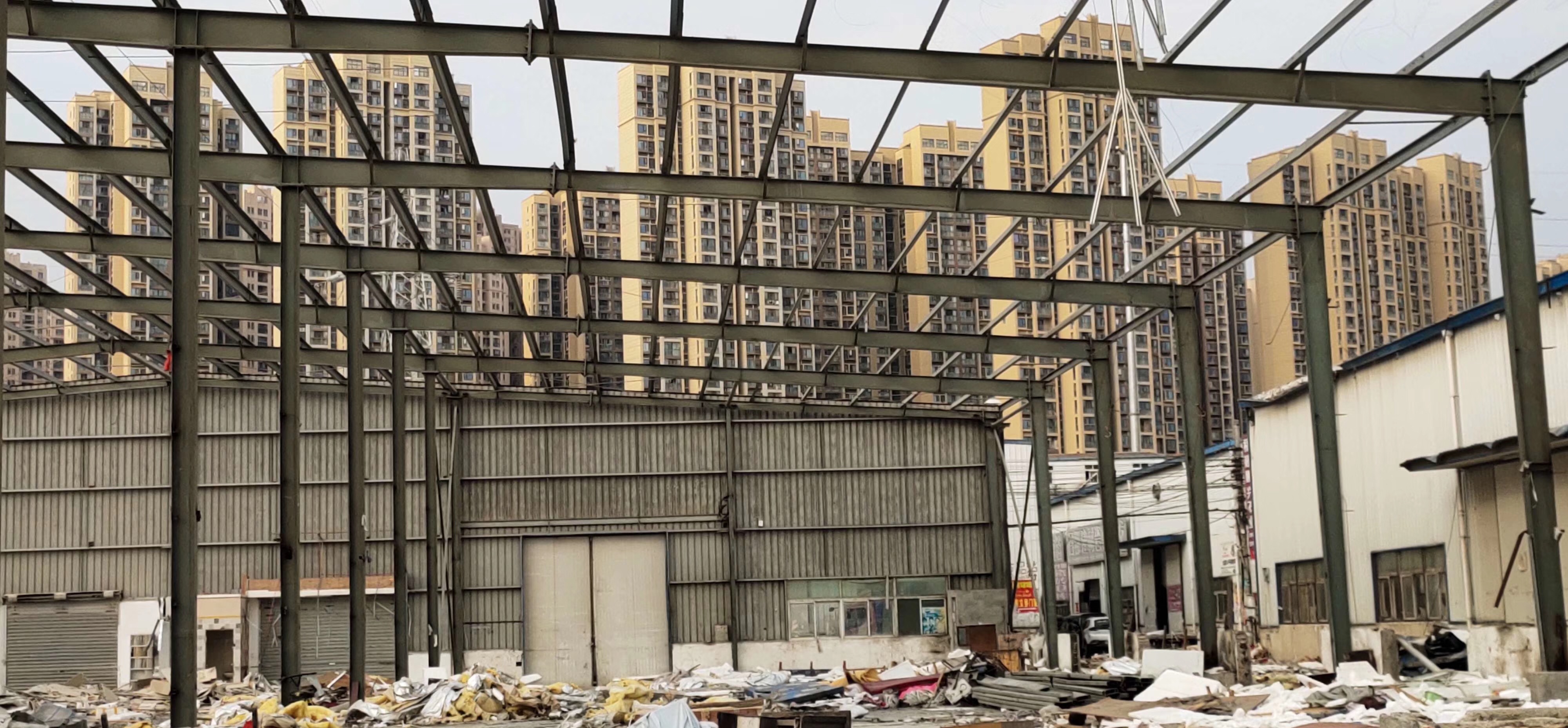 浙江高价回收二手钢结构厂房钢结构厂房回收