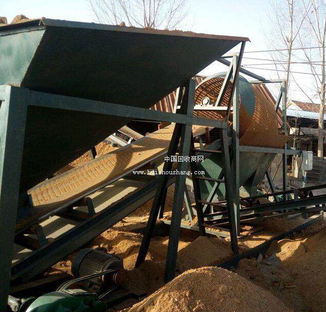 破碎机 2台鳄坡机 喂料机 震动筛 7条传送带 启