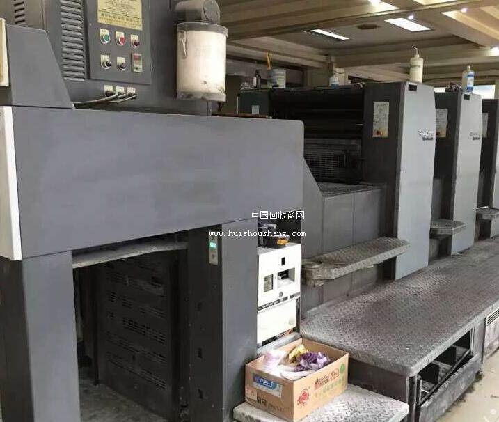 重庆印刷厂转型处理闲置Sm74-4印刷机_印刷
