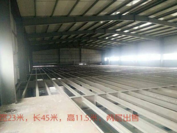 二手钢结构出售_30米×100米×9米钢结构厂房出售