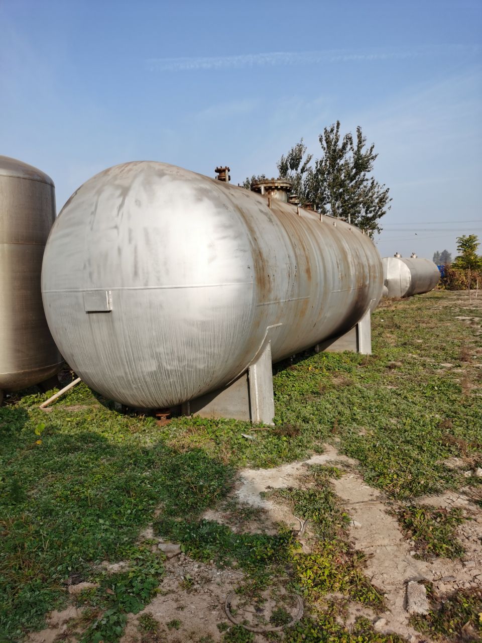10立方液化气罐 压力罐 铁罐 价不高可开票