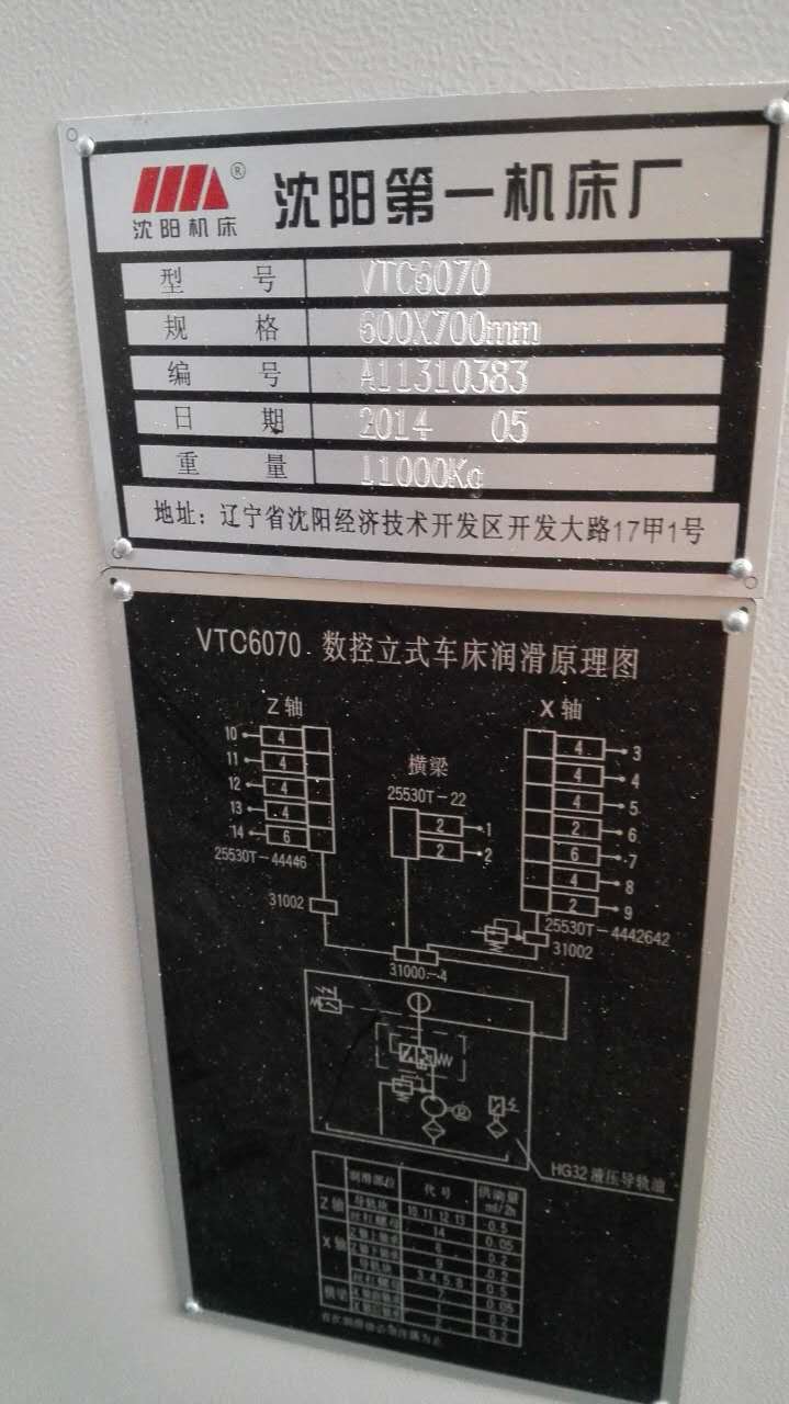 產品名稱:瀋陽數控立式車床 產品數量:1 產品規格:電議 當前價格: 電